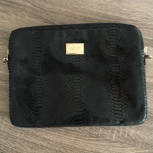 Michael Kors Faux Snakeskin Laptop Case
