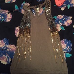 🚫🚫 Day Trip BKE Sequin Tank Top