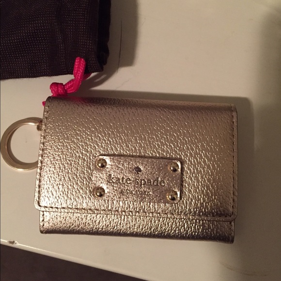 Authentic Kate Spade Keychain Wallet