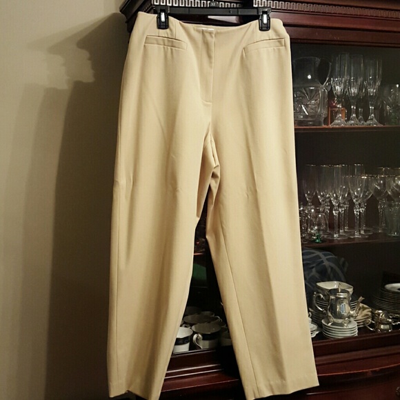 Talbots Pants - Talbot's Khaki Trousers Size 14W