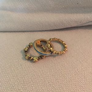 Women's stackable rings
