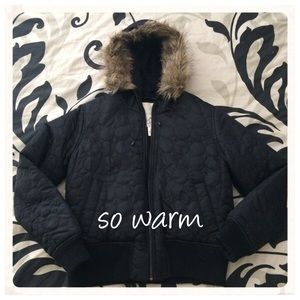 Warm down jacket!