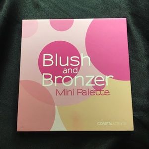 Blush and bronzer palette