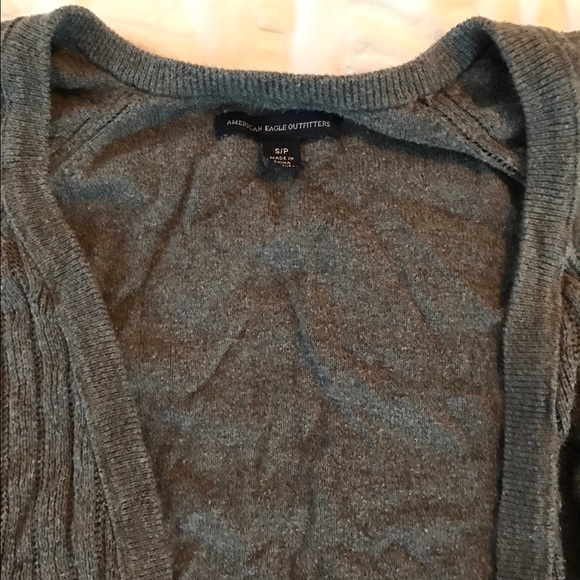 American eagle cardigan in grey! - Picture 2 of 3