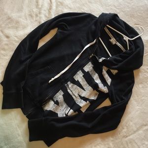 Victoria's Secret zipper hoodie.