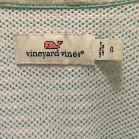 Vineyard Vines stripped fishing shirtdress Sz 0 - Picture 2 of 4