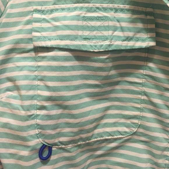 Vineyard Vines stripped fishing shirtdress Sz 0 - Picture 3 of 4