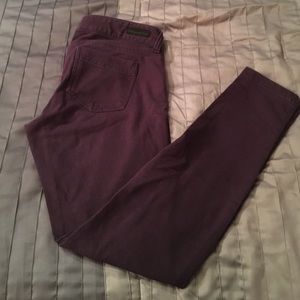 Plum color jeggings