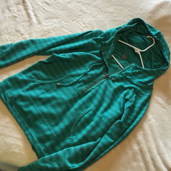 Teal sweatshirt