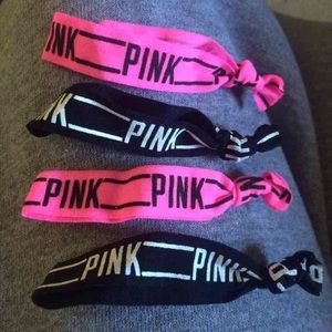 Victoria's Secret Pink Hair Ties