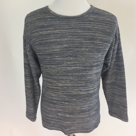 Blue/White Warm Sweater