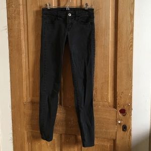 American Eagle stretch black denim jeans
