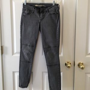 Moto jeans grey