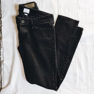 Washed Black Levi's skinny jeans