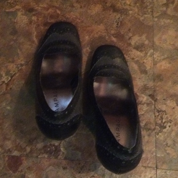 Rampage Two Tone Heels - Picture 2 of 3