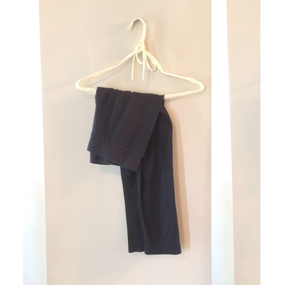 2 PAIRS Black Cropped Leggings BUNDLE