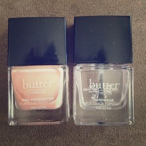 Butter London base and top coats!!!