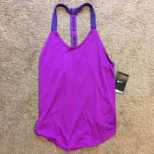 Purple Nike Tank Top