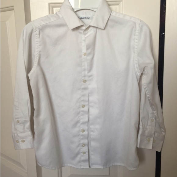 White button up dress shirt