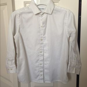 White button up dress shirt