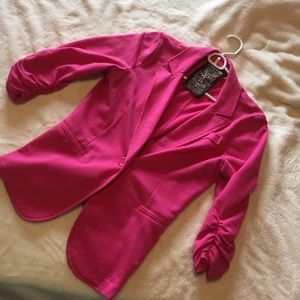 Pink blazer