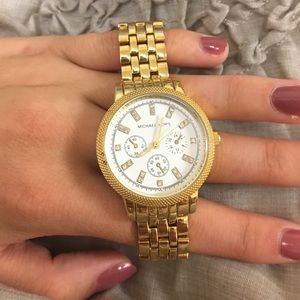 Gold Michael Kors watch