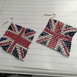 British Flag Earrings