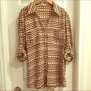 Express pattern portofino blouse