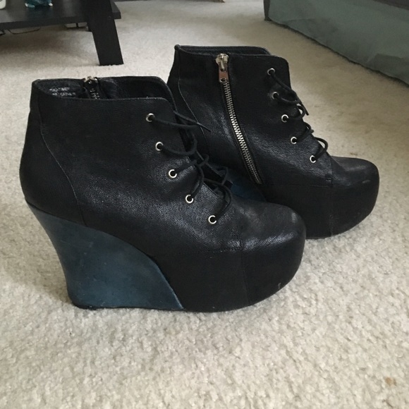 Jeffrey Campbell Wedge Booties