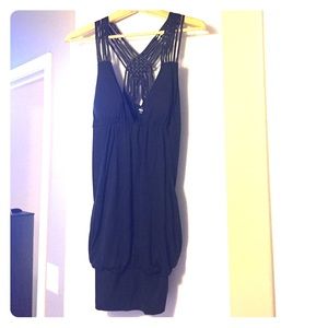 Little black, sexy dress.