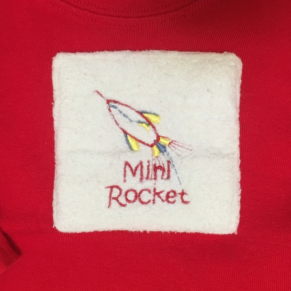 KIDS Red Mini Rocket pants set- adorable!! - Picture 2 of 3