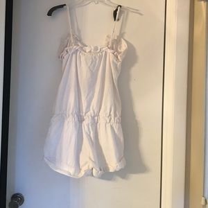 Lots of love white romper