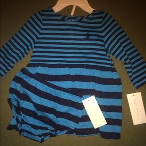 Little girl's dress & matching bloomers