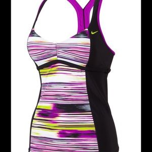 Nike Solar Wind Racer Back Tankini Top