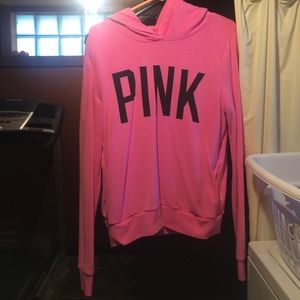 Pink hoodie