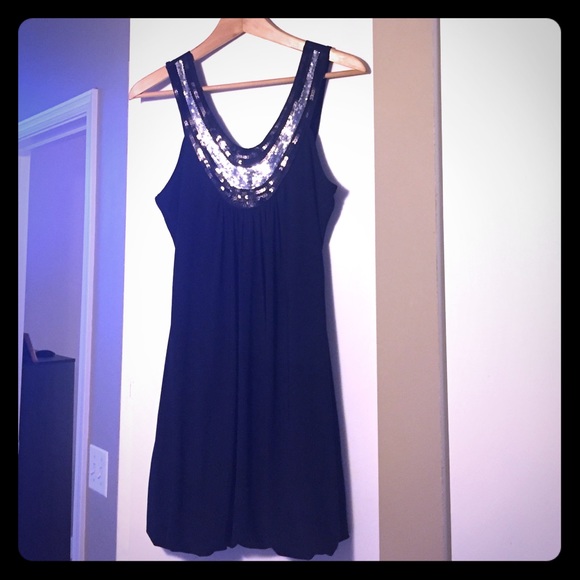 Black party dress