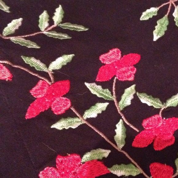 Guess Embroidered Strapless Mini Dress - Picture 2 of 4