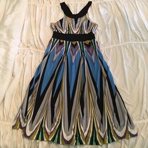 Anthropologie halter dress
