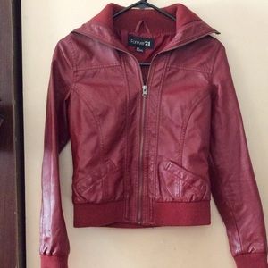 Forever 21 "leather" jacket