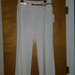 Winter white pants