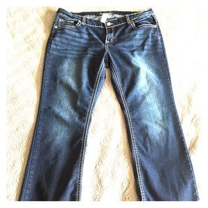 Maurice's premium denim jeans size 18R boot cut.