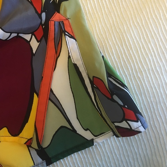 60s vibe printed top - Picture 2 of 4