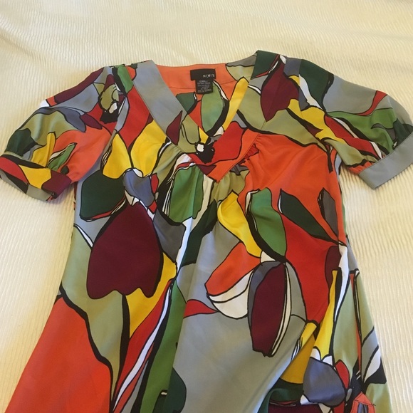 60s vibe printed top - Picture 4 of 4