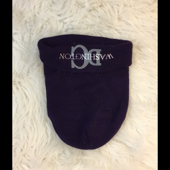 Purple Washington DC beanie