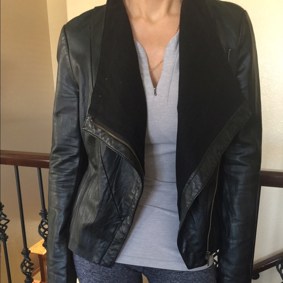 Bebe faux leather jacket