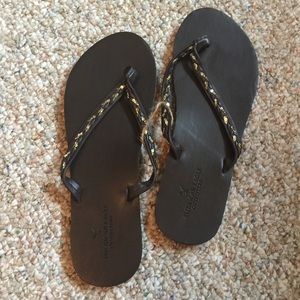 American Eagle Flip Flops. New.