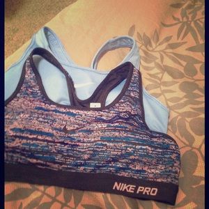 2 Nike Sports bras
