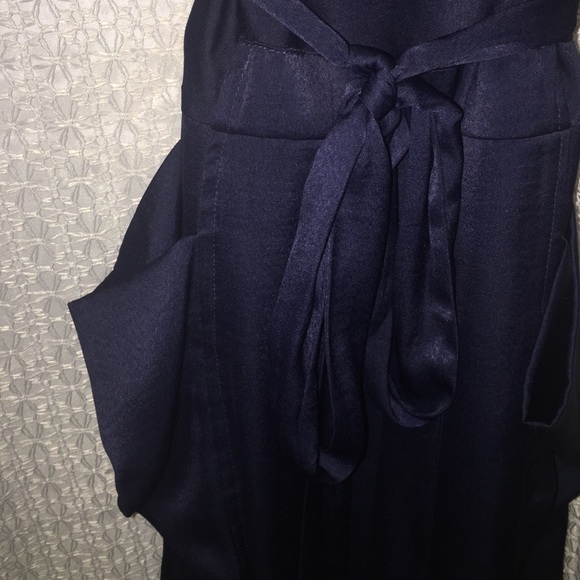 Deep navy BCBG cocktail dress - Picture 4 of 4
