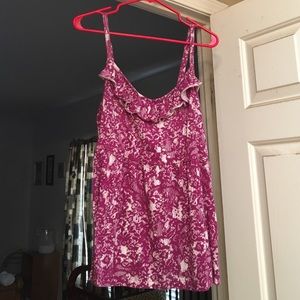 Torrid ruffle cami/tank