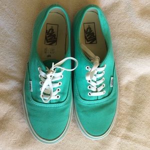 Teal Vans